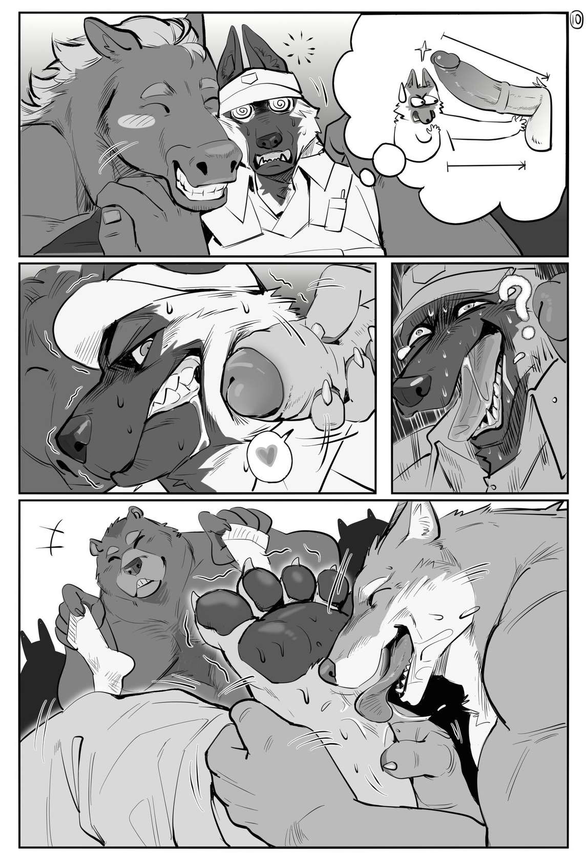 @1500jiangbao - Furry comics