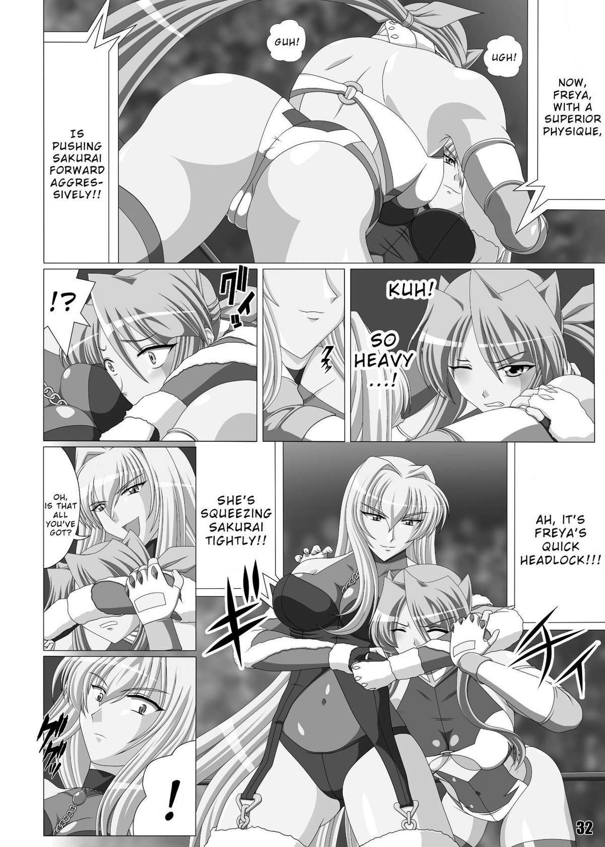 (COMIC1☆6) [N.O.P] Chisato Sakurai vs Freya Kagami (FALLIN' ANGELS4 (Wrestle Angels))