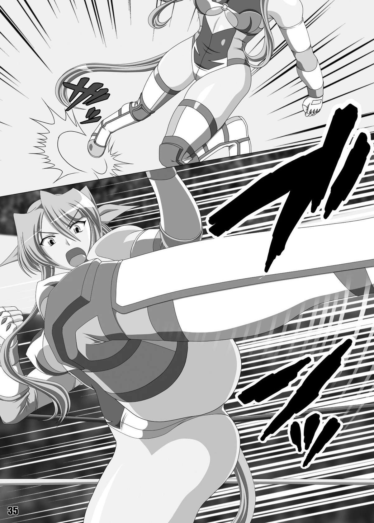 (COMIC1☆6) [N.O.P] Chisato Sakurai vs Freya Kagami (FALLIN' ANGELS4 (Wrestle Angels))