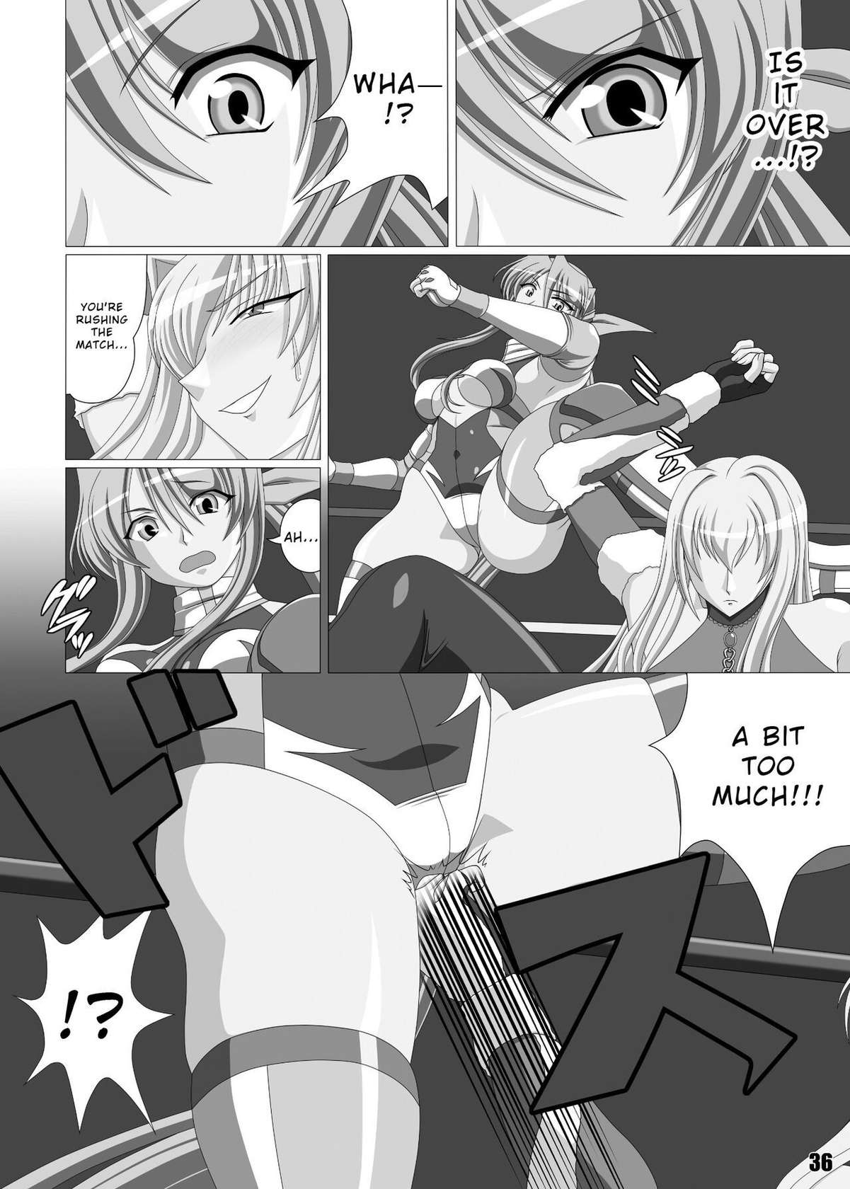 (COMIC1☆6) [N.O.P] Chisato Sakurai vs Freya Kagami (FALLIN' ANGELS4 (Wrestle Angels))