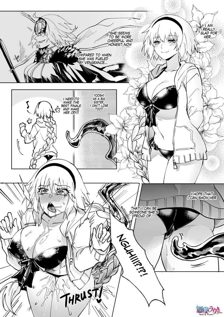 FGO 水着ジャンヌ姉妹憑依 | Swimsuit Jeanne Double Possession