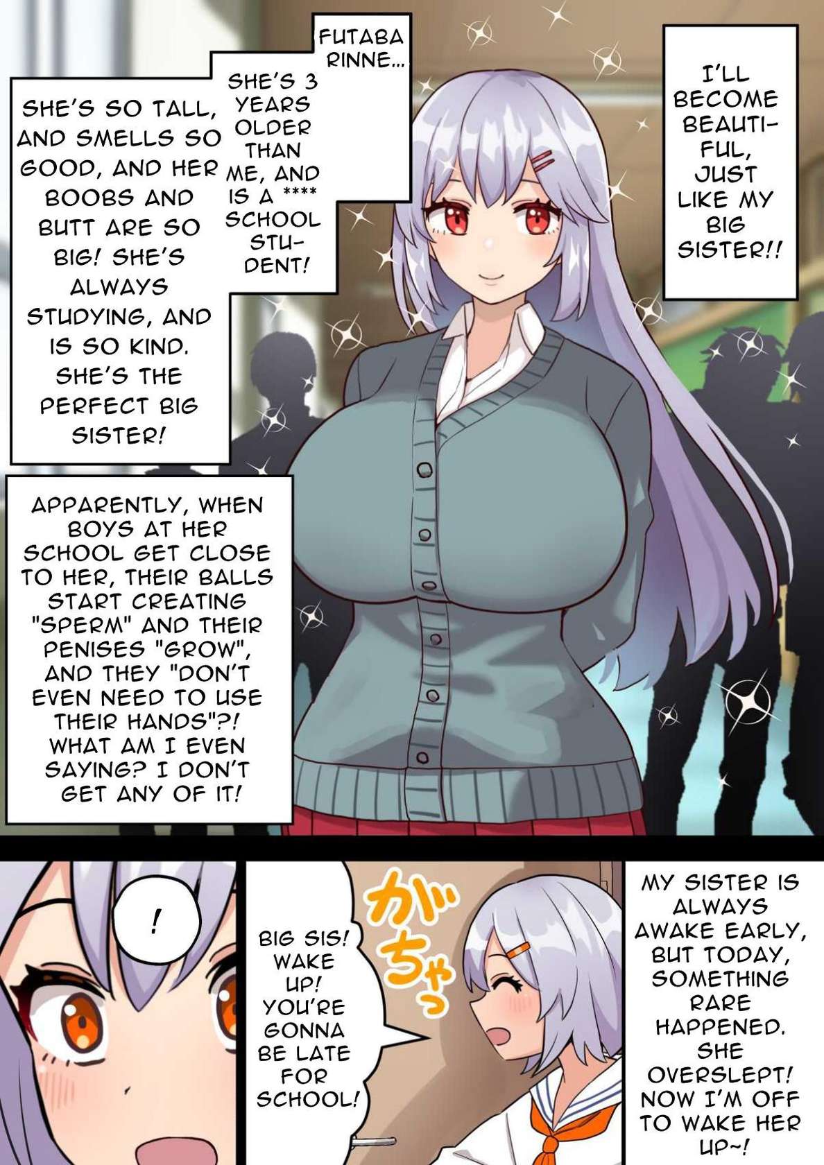 [Hotaru] One Day, I Want To Be My Big Sister's Cock Case | Imouto o Chinpo Case ni Suru Koutense Futanari Onee-chan no Hanashi [English] [T's Translations]