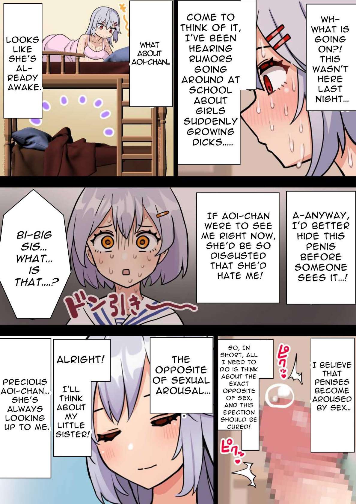 [Hotaru] One Day, I Want To Be My Big Sister's Cock Case | Imouto o Chinpo Case ni Suru Koutense Futanari Onee-chan no Hanashi [English] [T's Translations]