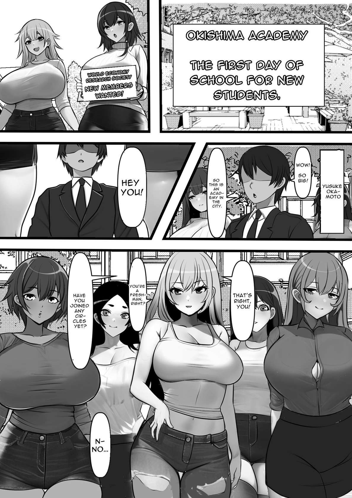 [Furitendou] Teisou Gyakuten Toshi Damasarete Nyuukai Shita YariCir Shuudan no Leader ga Dou Mitemo Hatsukoi no Onee-san nano daga | Reverse Chastity City ~The Leader of a Fuckclub That Tricked Me Into Joining Seems to Be a Virgin~ [English] [Solid Rose]<