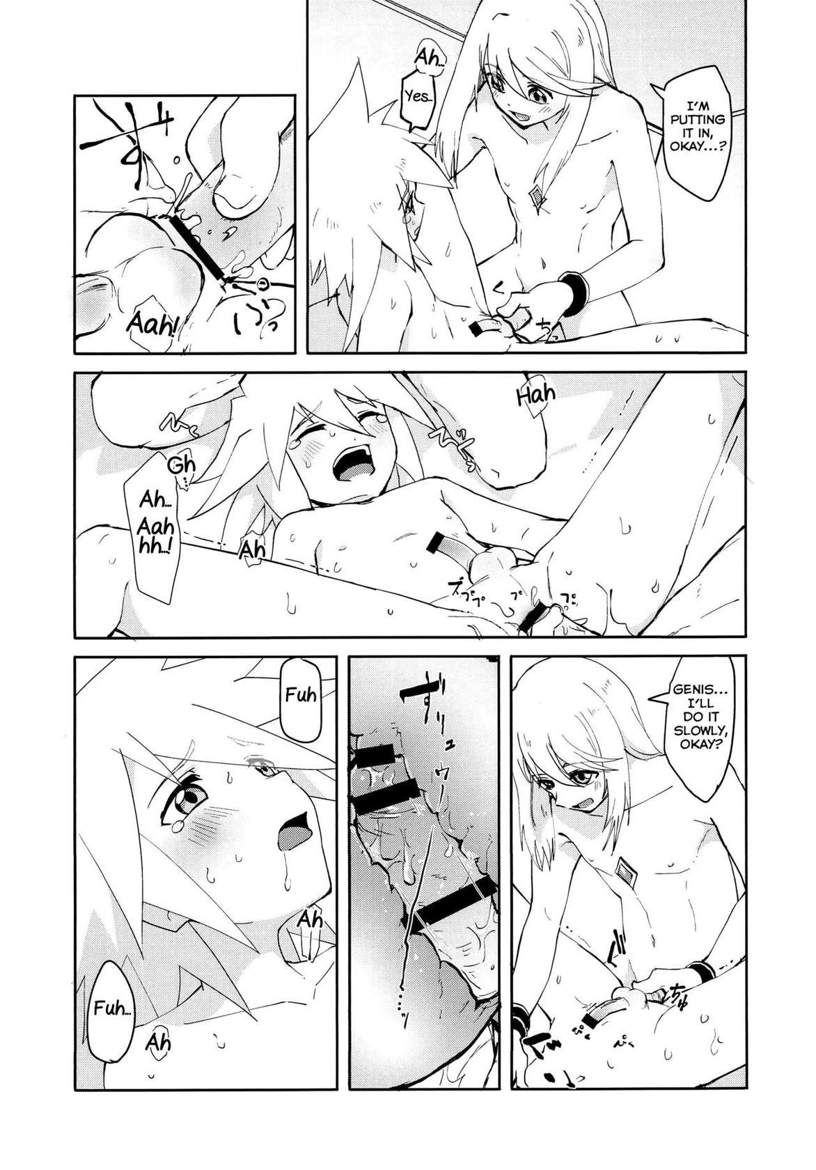 [Yukirinrin! (Oyu)] Sannin de Ecchi suru Hon (Tales of Symphonia) [English] [Yuuta's Blog]