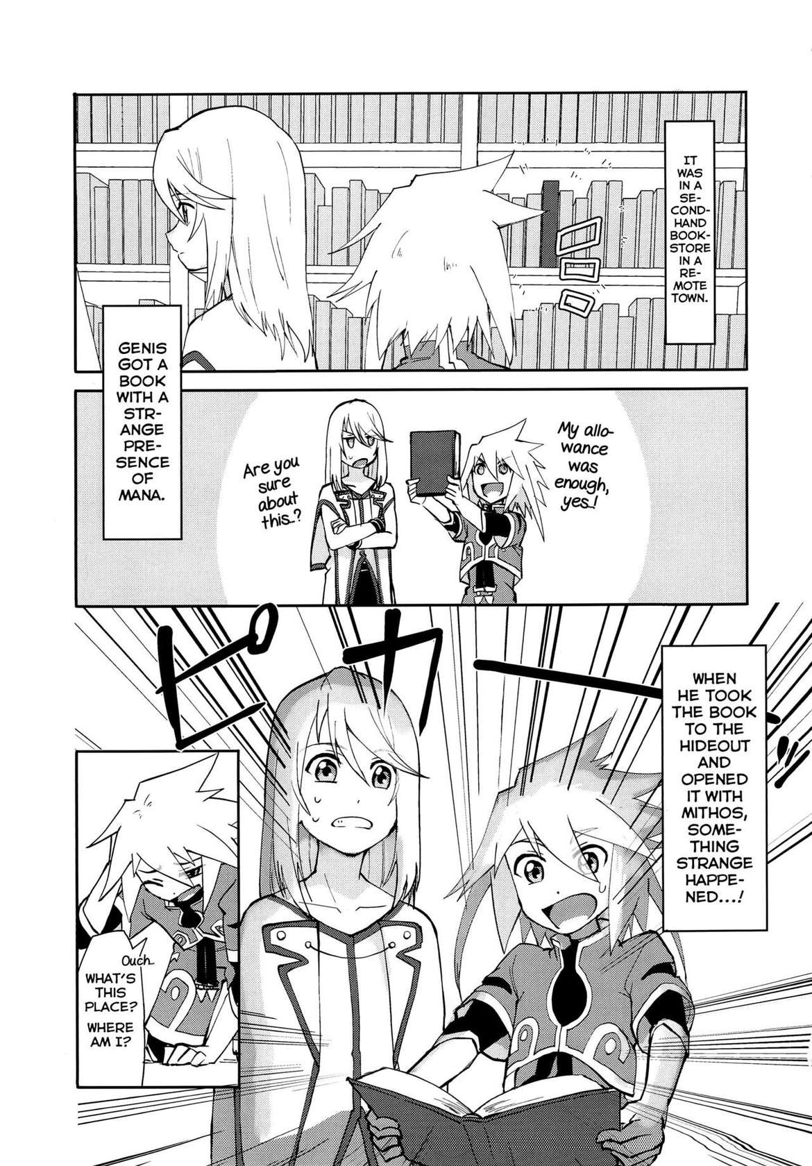 [Yukirinrin! (Oyu)] Sannin de Ecchi suru Hon (Tales of Symphonia) [English] [Yuuta's Blog]