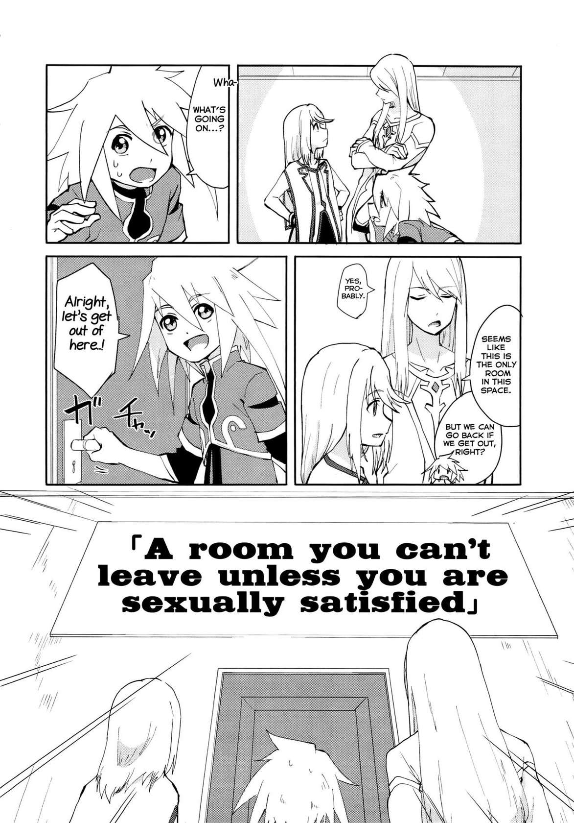 [Yukirinrin! (Oyu)] Sannin de Ecchi suru Hon (Tales of Symphonia) [English] [Yuuta's Blog]