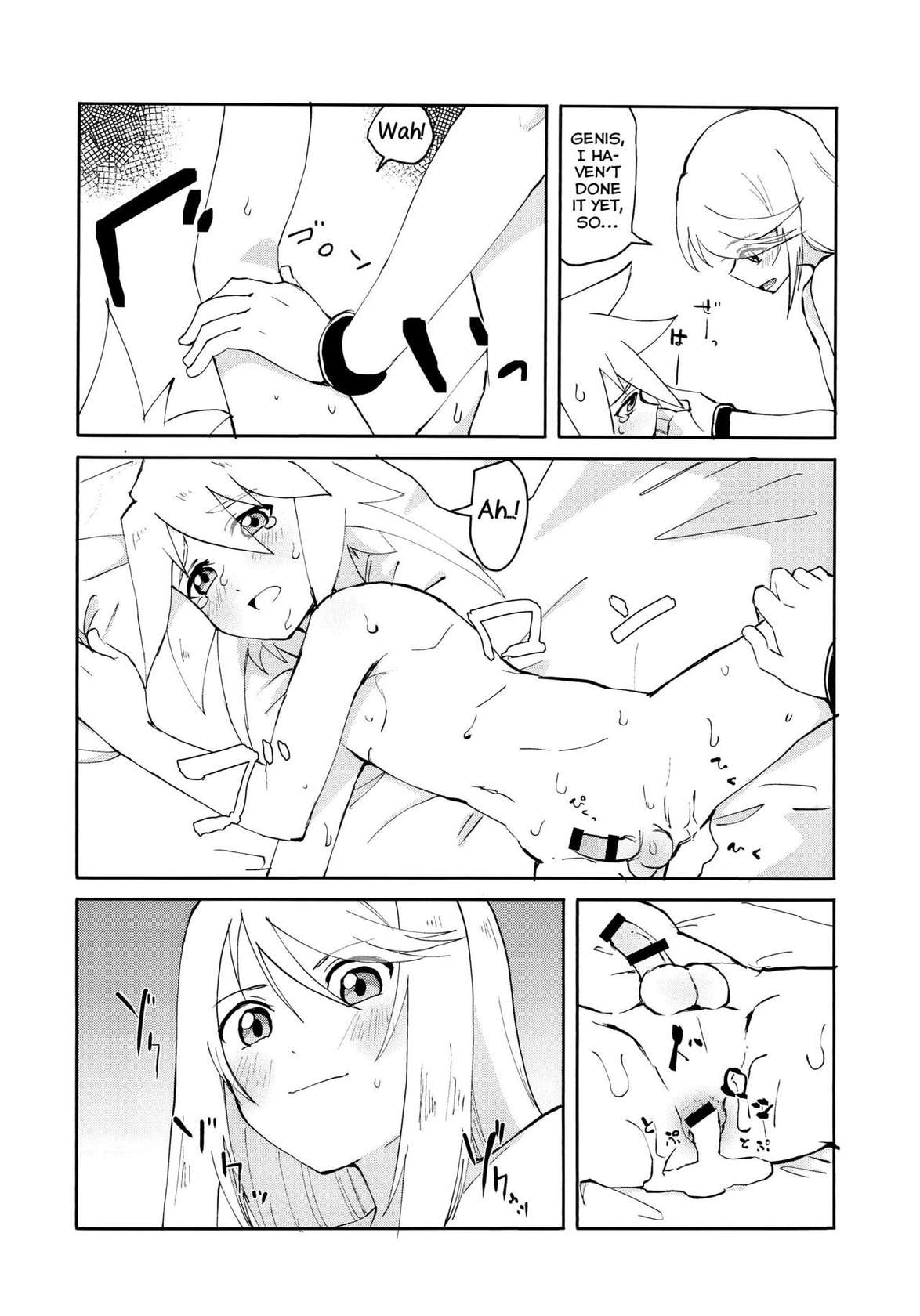 [Yukirinrin! (Oyu)] Sannin de Ecchi suru Hon (Tales of Symphonia) [English] [Yuuta's Blog]