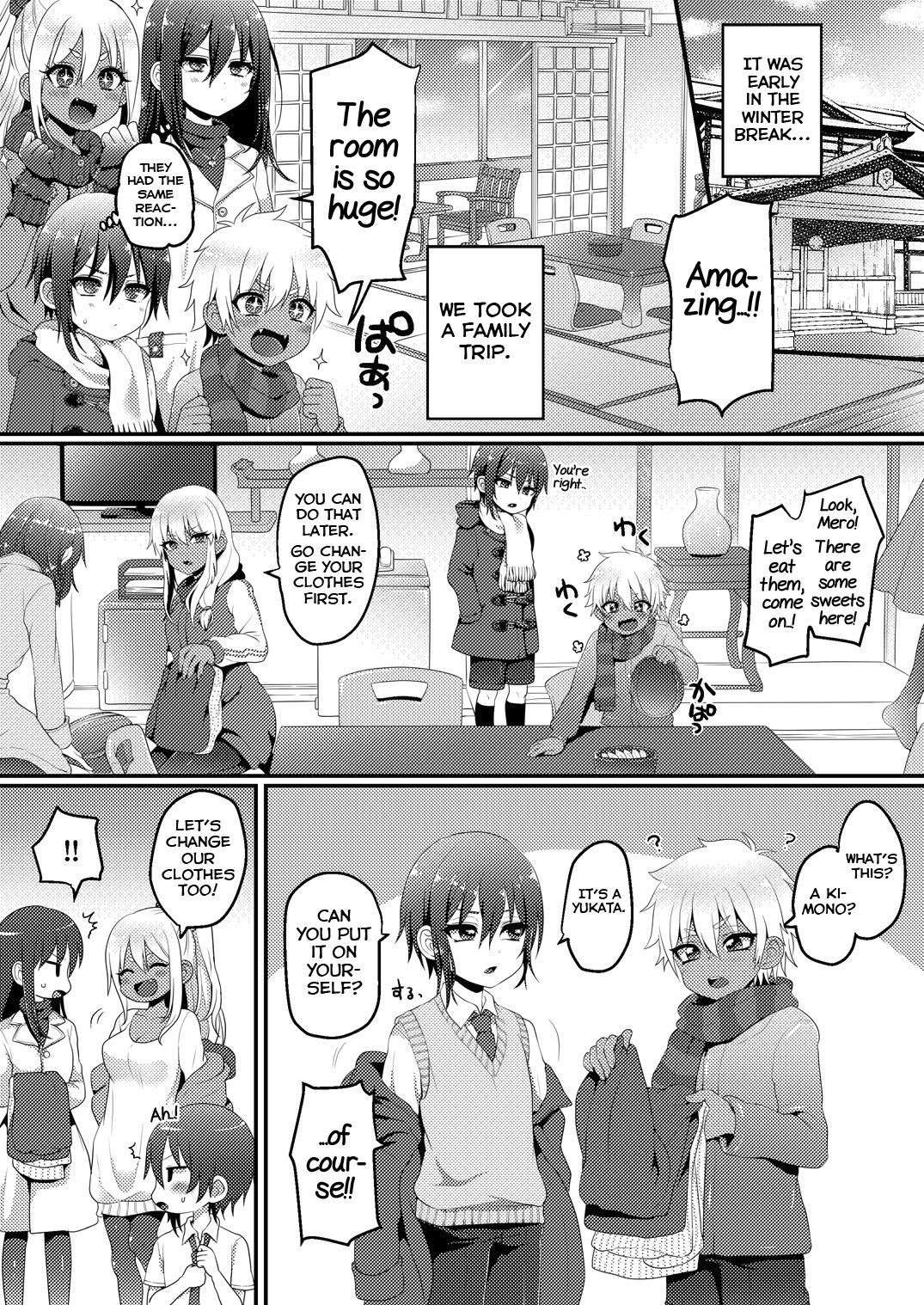 [Koneko Gumi (Poron)] Kazoku Ryokou dakedo Ecchi na Koto ga Shitai! [English] [Yuuta's Blog] [Digital]