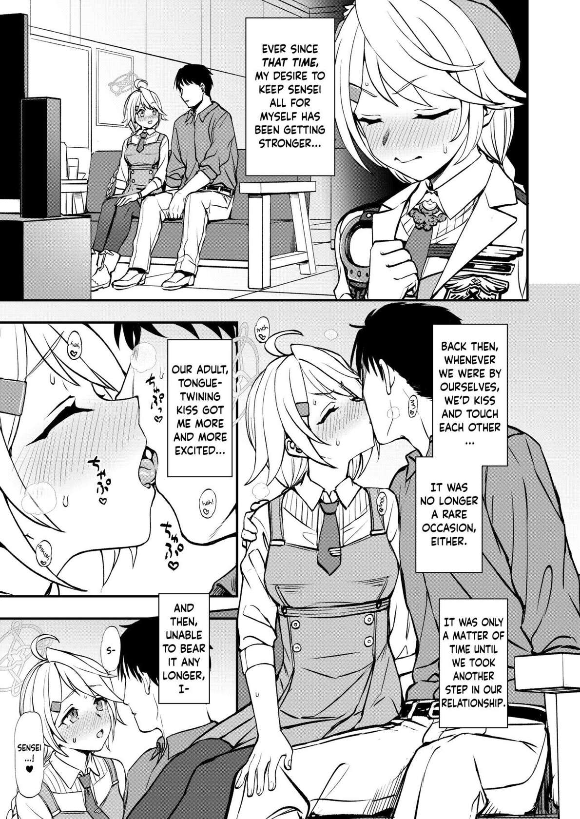 [Kuma no Tooru Michi (Kumano Tooru)] Sensei to Seito to no XXX wa Kivotos de wa Hanzai de wa Arimasen! | S*x Between a Student and a Teacher is NOT a Crime in Kivotos! (Blue Archive) [English] [Douzo Lad Translations] [Digital]