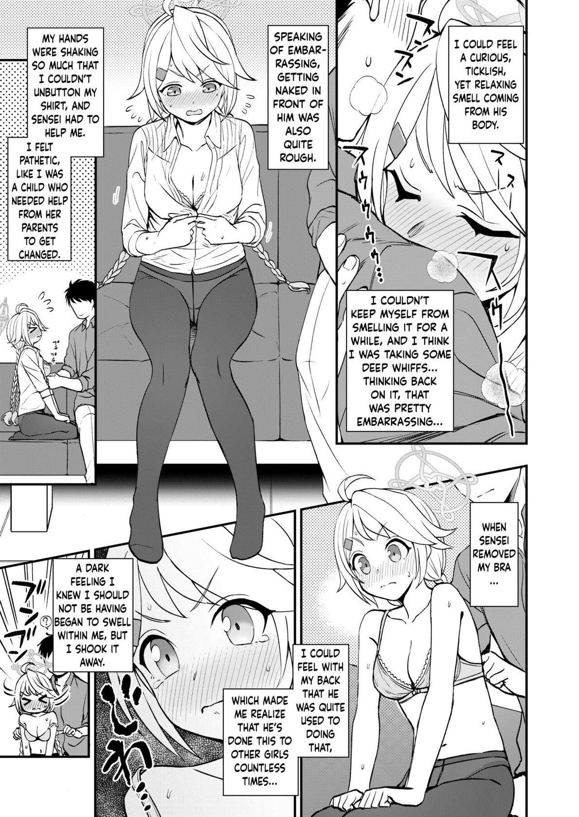 [Kuma no Tooru Michi (Kumano Tooru)] Sensei to Seito to no XXX wa Kivotos de wa Hanzai de wa Arimasen! | S*x Between a Student and a Teacher is NOT a Crime in Kivotos! (Blue Archive) [English] [Douzo Lad Translations] [Digital]