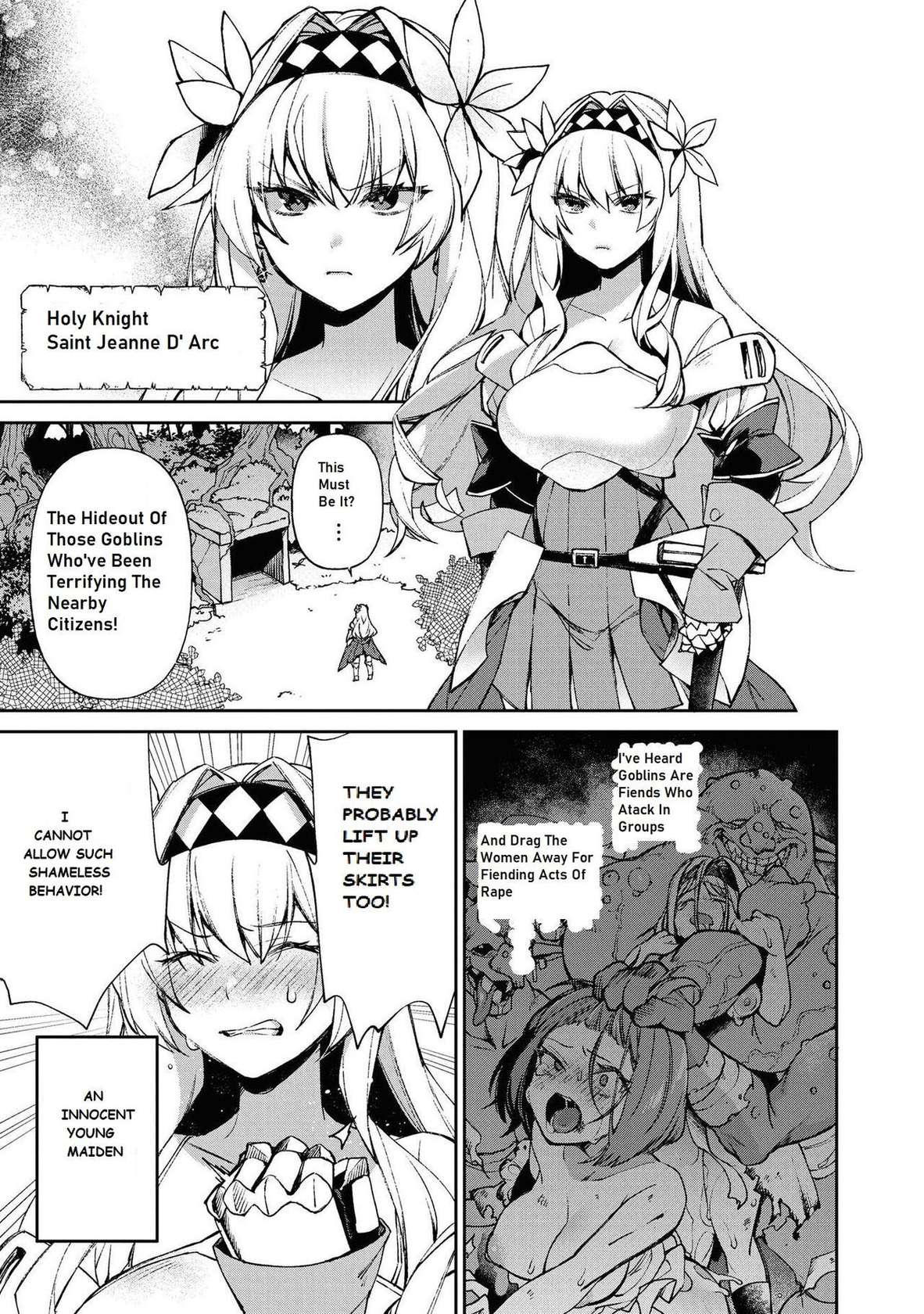 Female Knight Goblin Ch.1 [English] [Uncensored]