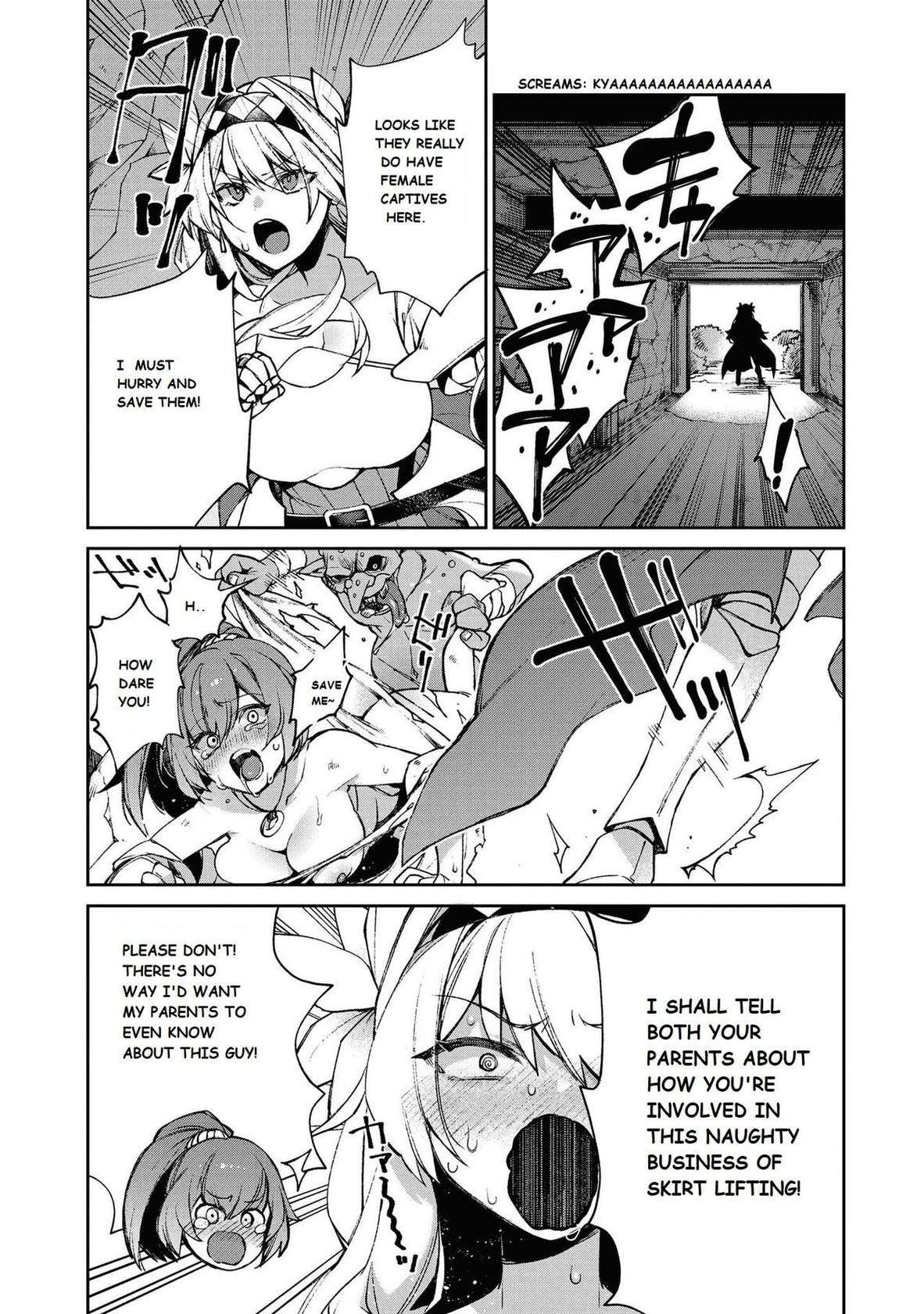 Female Knight Goblin Ch.1 [English] [Uncensored]