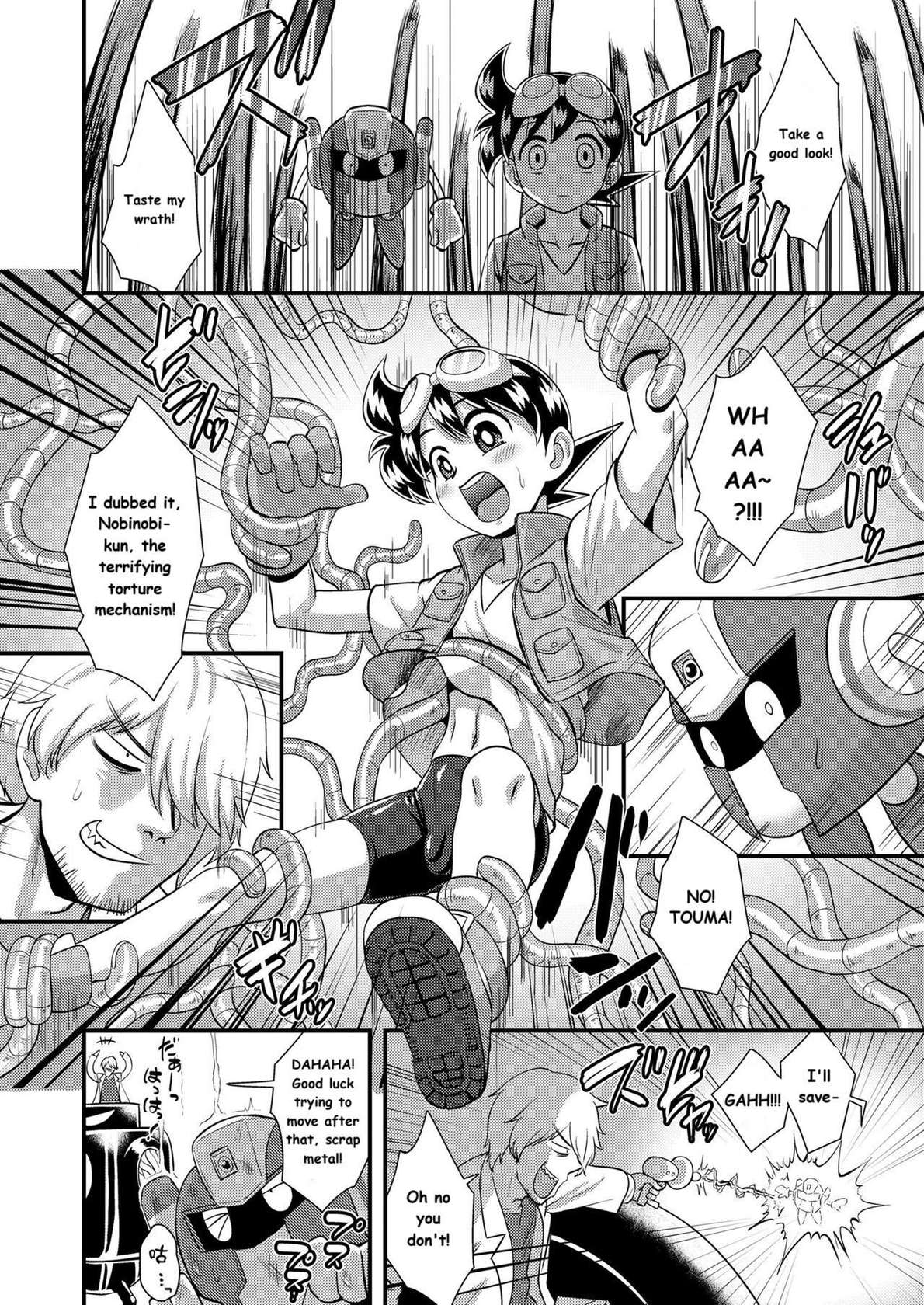 [Nagi Ichi] Hatsumei Shounen Touma! ~ Tetsuda Hakase no Gyakushuu Hen (Koushoku Shounen Vol. 11) [English] (Fan Translated)