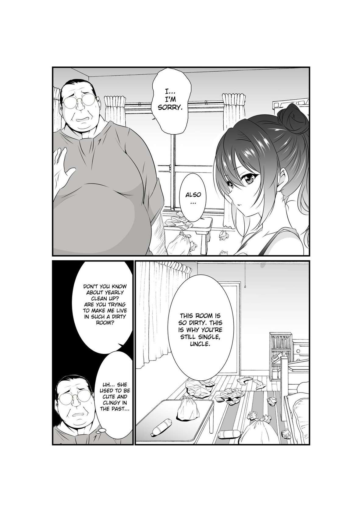 [Nekoya (Kuon Kyoushirou)] Meikko "Mesugaki" ga Namaiki ni Sodatta node Tanetsuke Oji-san ga Wakarasete mita | She grew up to be a cheeky girl, so her impregnator uncle tried to make her know her place [English] [Gagak_Ireng]