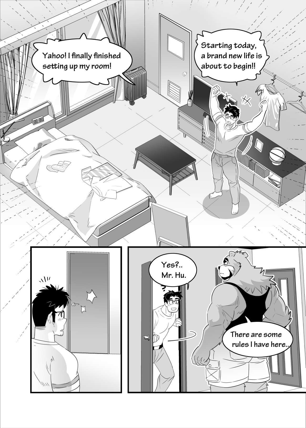 [熊八]Straight Landlord and GAY Tenant (ENG)