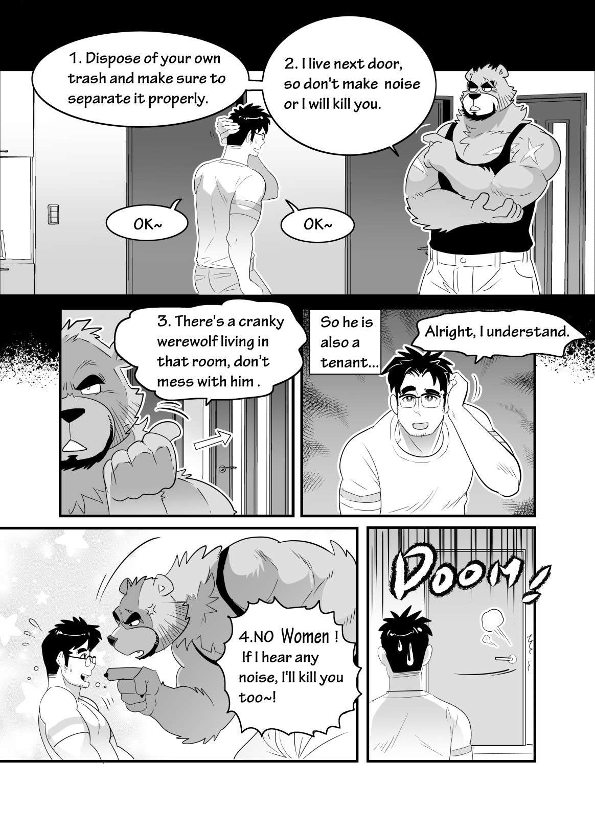 [熊八]Straight Landlord and GAY Tenant (ENG)