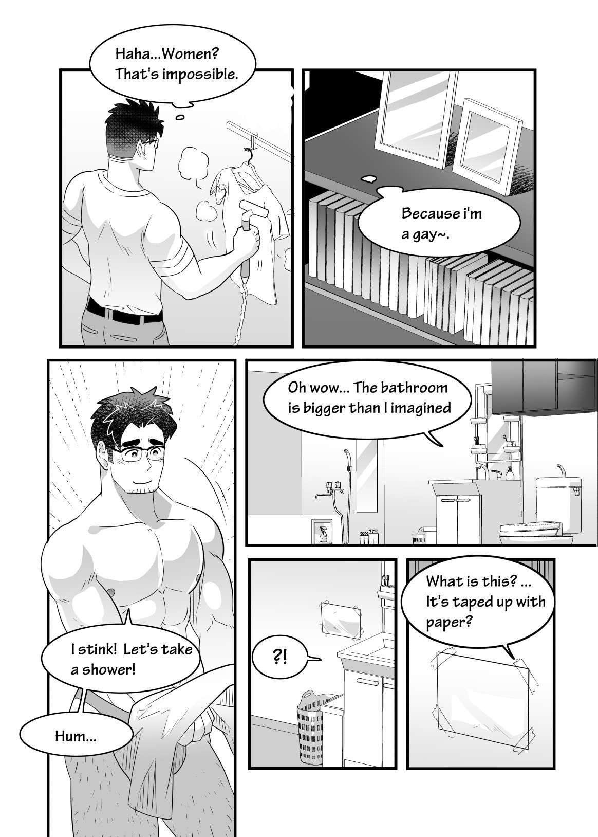 [熊八]Straight Landlord and GAY Tenant (ENG)