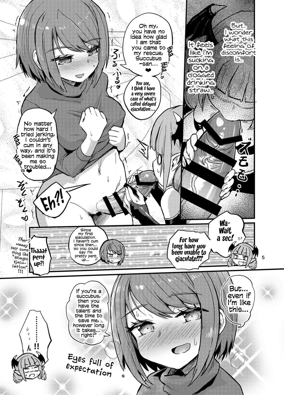 [Konnyaku Nabe (magifuro Konnyaku)] The Futanari Girl Who Couldn’t Cum For Ages No Matter How Hard She Tried | Nakanaka Ikenai Futanari Musume [English] [Tabunne Scans] [Digital]