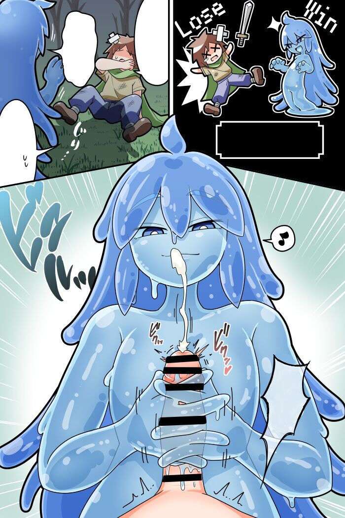 Paizuri Sakusei Slime ni Makeru Manga | A Manga About Losing to a Titfucking, Sperm Extracting Slime