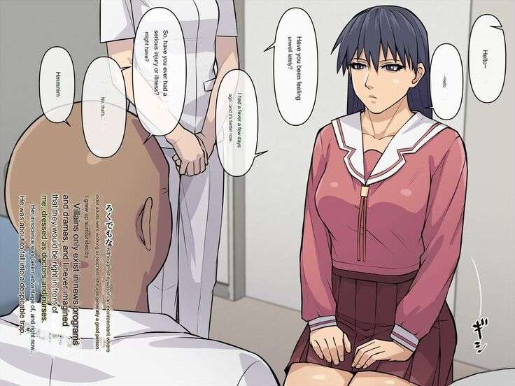 Azumanga Ngentot - Sakaki deceived by an unscrupulous hospital