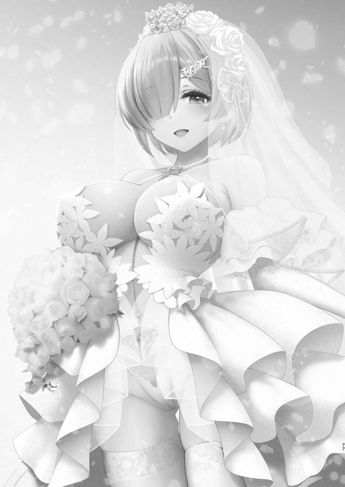 [SSB (Maririn)] Shinkon Hoyahoya Chounyuu Hitotsuma-layer - Fumika ~Shoya wa Otto Igai to... Futa Ana Nama Sounyuu Wedding Kojin Satsuei~ | 따끈따끈한 신혼 장유 유부녀 코스플레이어 후미카 첫날밤은 남편이 아닌... 양구멍 생삽입 웨딩 개인 촬영 [Korean]