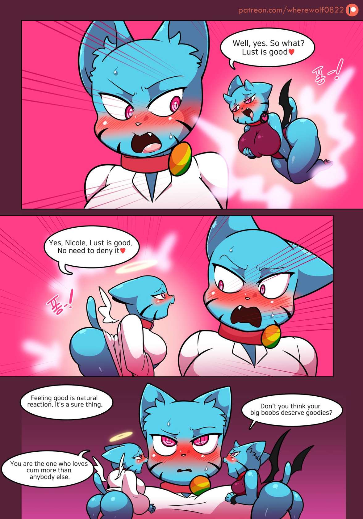 [WhereWolf] Lusting World of Nicole 1-8 [ENG]