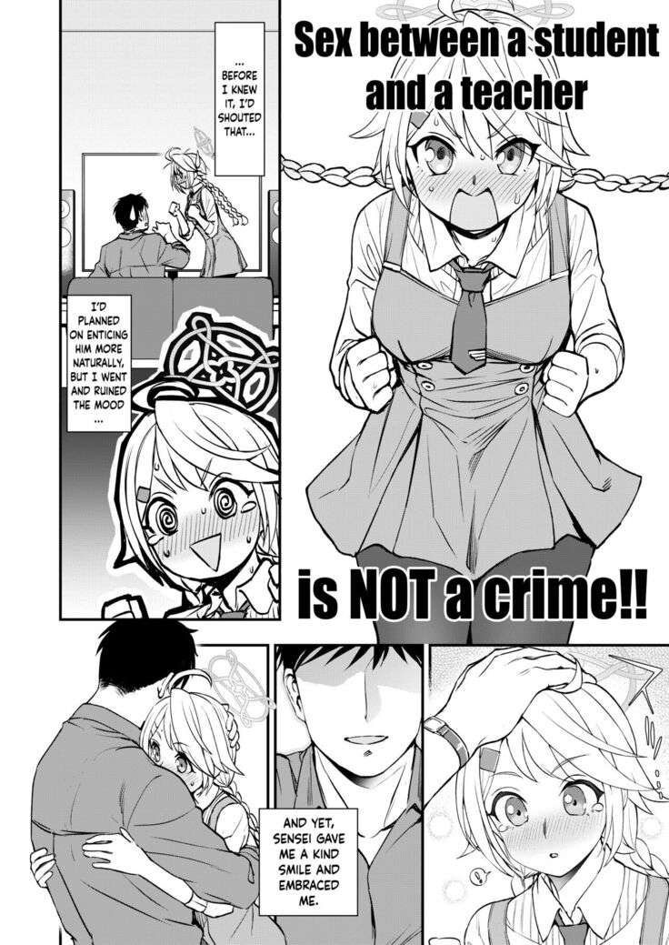 Sensei to Seito to no XXX wa Kivotos de wa Hanzai de wa Arimasen! | S*x Between a Student and a Teacher is NOT a Crime in Kivotos!