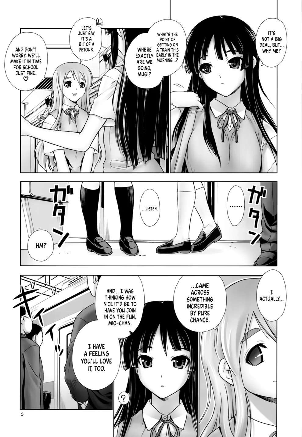 Mio-Mugi Train Molestation [Oneshot]