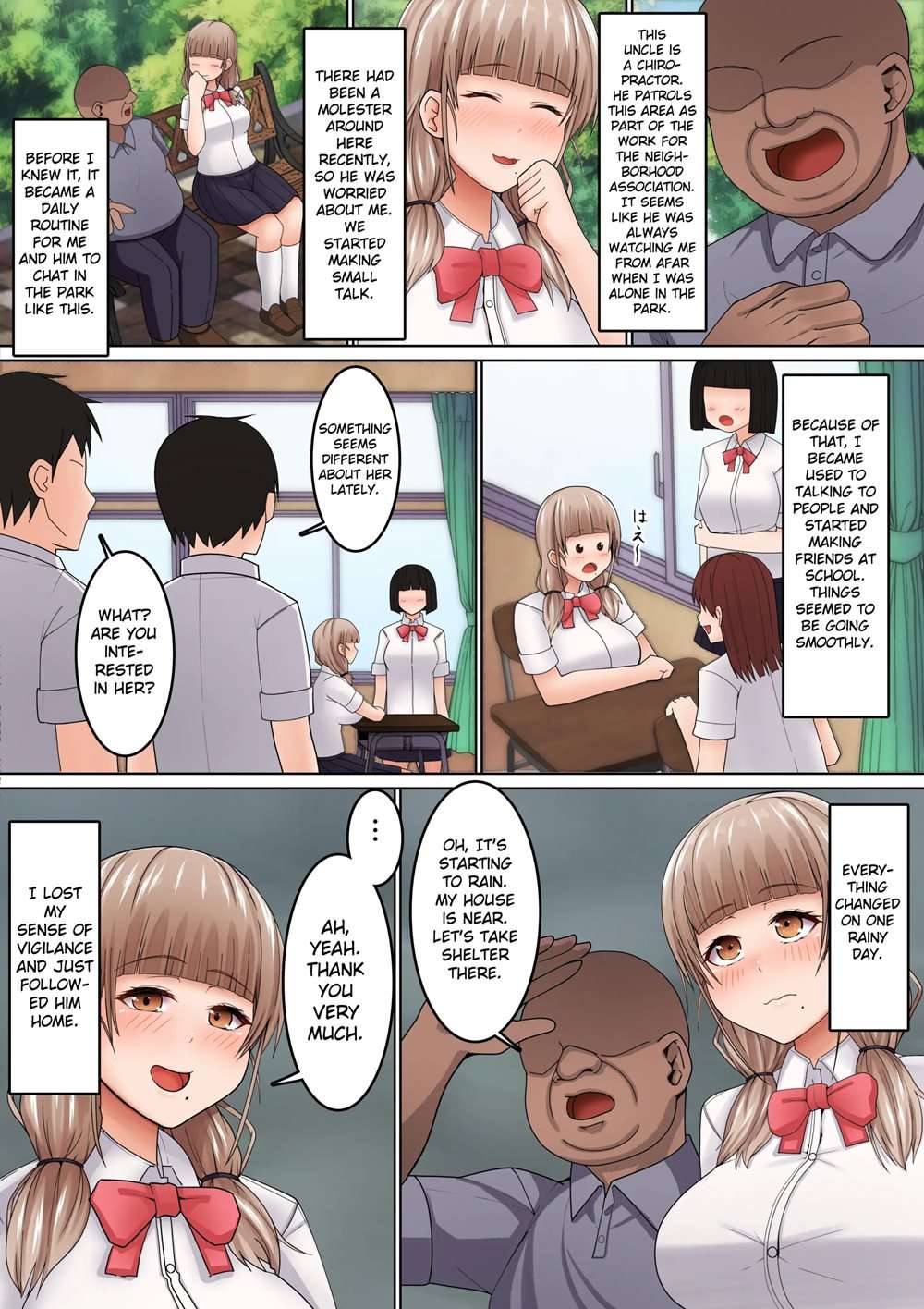 I Can't Resist his Erotic Massage! ~ A Socially Awkward. JK Who Is Made To Cum By An Ojisan ~ [Oneshot]