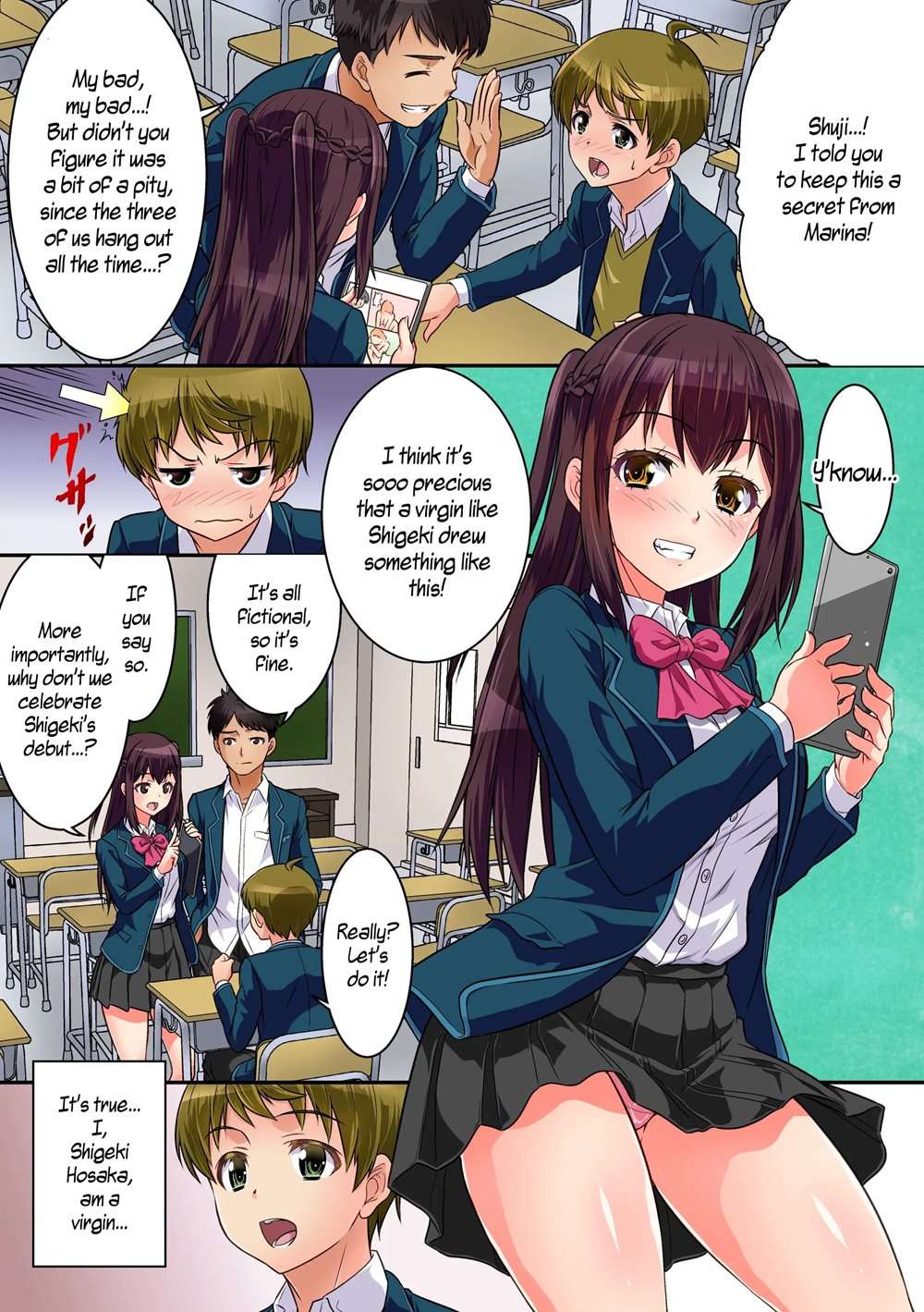 Shinyuu Ga Nyotaika Shita Node Sex Suru Shika Nai, Doutei Yori Saki Ni Shojo O Sotsugyou Suru Koto Ni Natta Shinyuu No Hanashi [Oneshot]