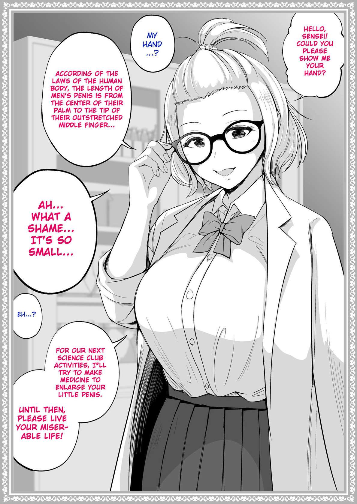 [Syunka Kikaku (Syunkaa)] Kagakubu Bujitsu Koutoubu 3-nen Mochiki Hikari | Science Department Room 3rd year High School Student, Nozomi Hikari (Wakaraseru Onna Gakuen ~Mesu ni Naru JK-tachi~) [English] [Gagak_Ireng]