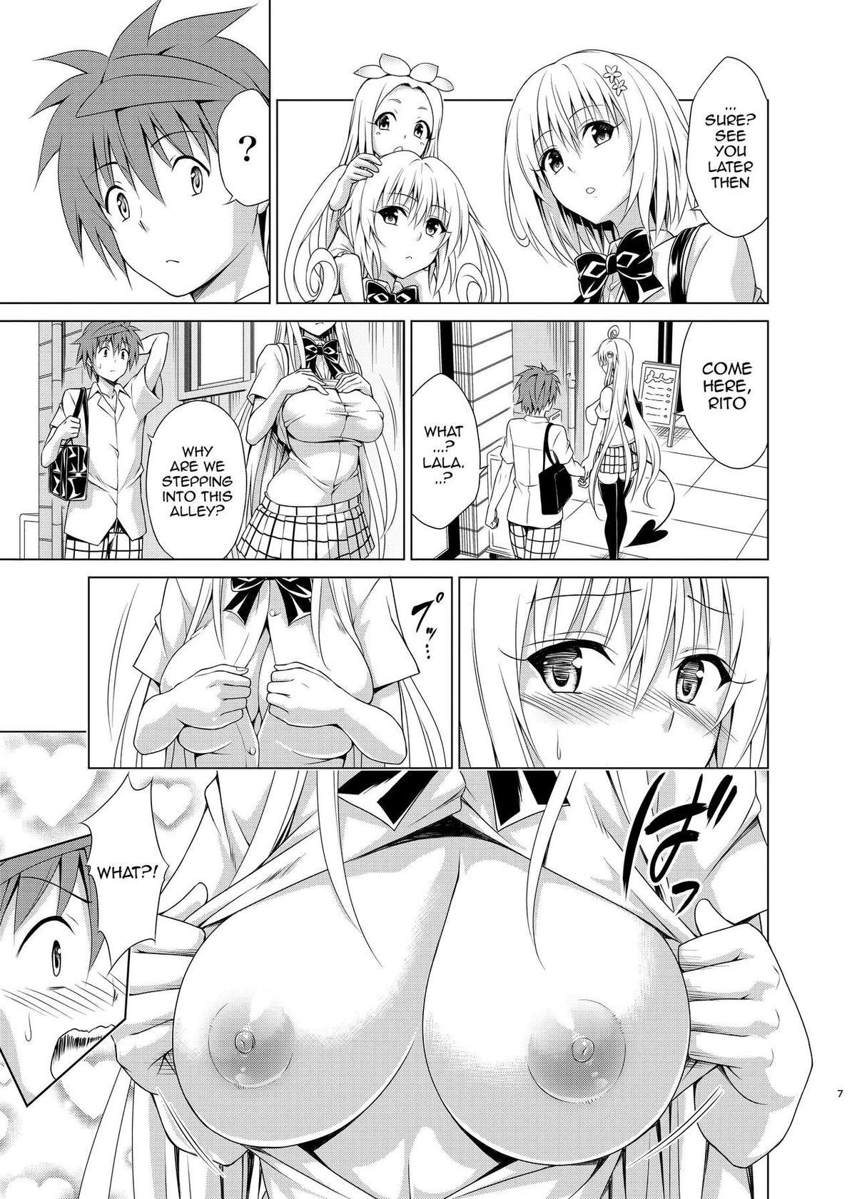 [TORA MACHINE (Kasukabe Taro)] Mezase! Rakuen Keikaku RX Vol. 2 / Aim for it! Paradise Plan RX vol.2 [English] {Doujins.com} (To LOVE-Ru)