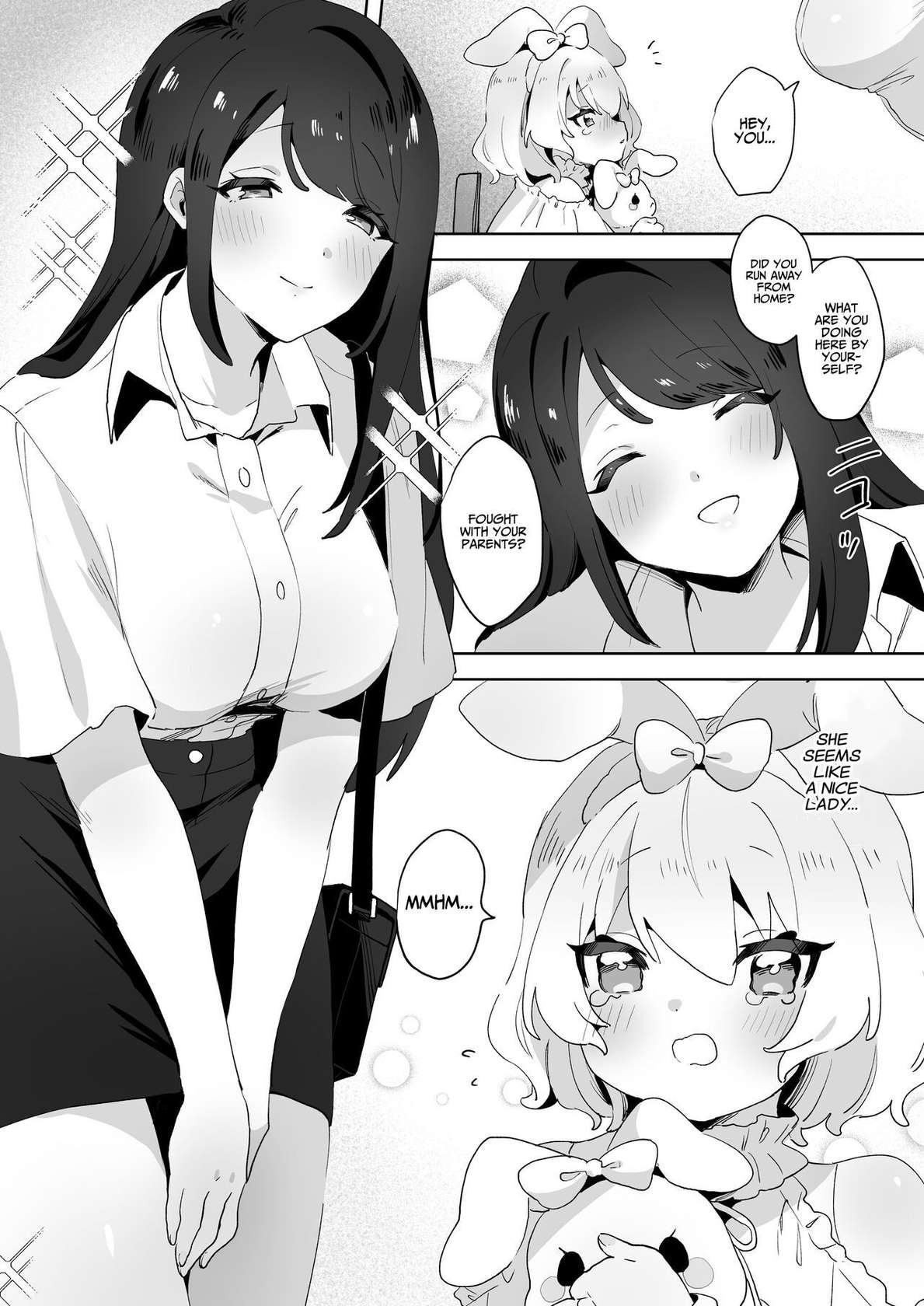 [Zutazutako] Runaway Loli and the Futanari Onee-san (Skeb Request) [English] [Project Valvrein]