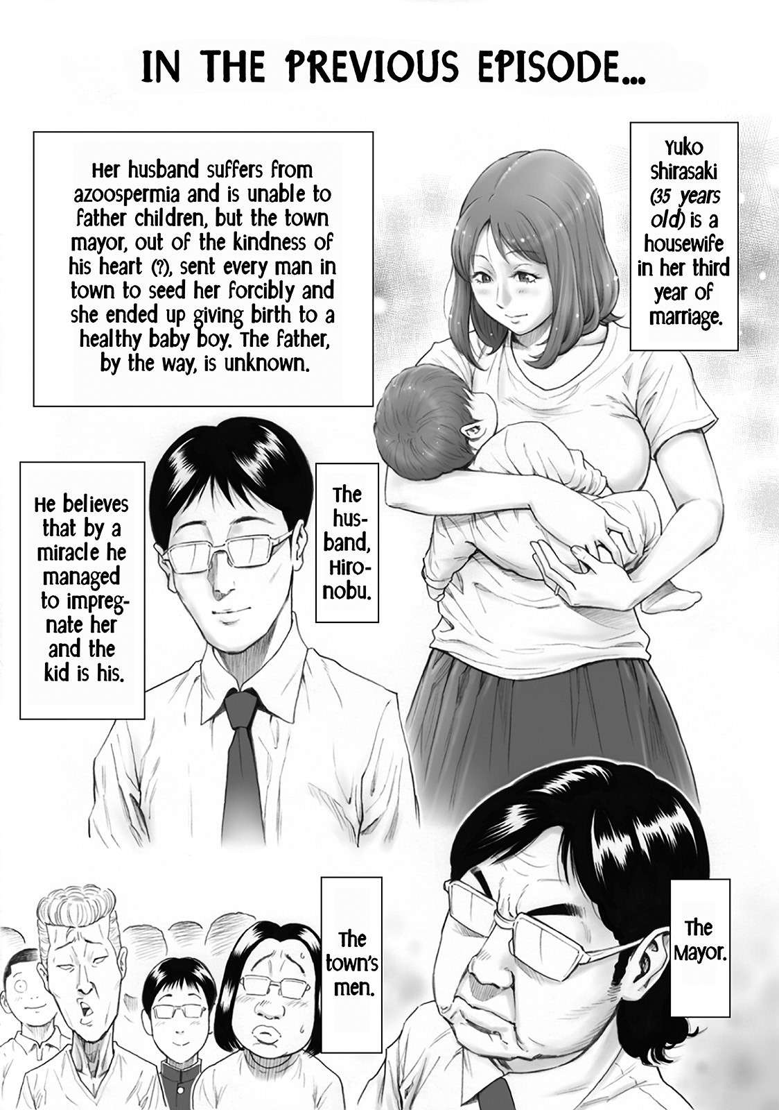 [DT Koubou (DAIGO)] Futarime ga Hoshii Hitozuma o Chounai Minna de Haramaseyou | Let The Whole Town Impregnate A Wife Who Wants A Second Child [English]