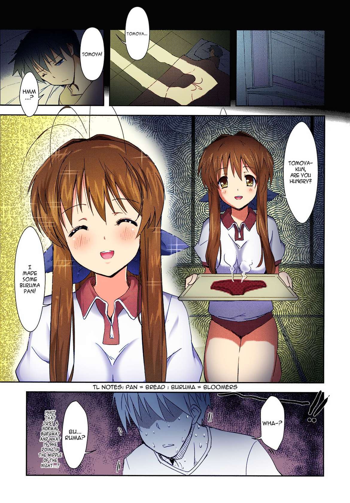 (C75) [Fuuma Kekkai (CHuN)] Sanae's Cream Buns (Clannad) [English] [Nashrakh+Torn] [Hen_Colorist] [Colorized] [Decensored]