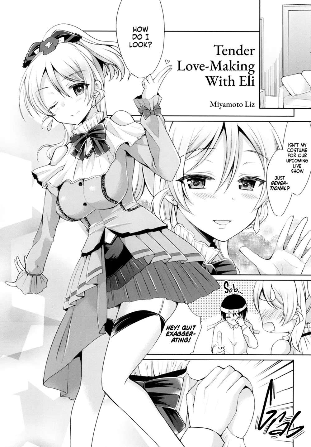 Tender Love-Making With Eli [Oneshot]