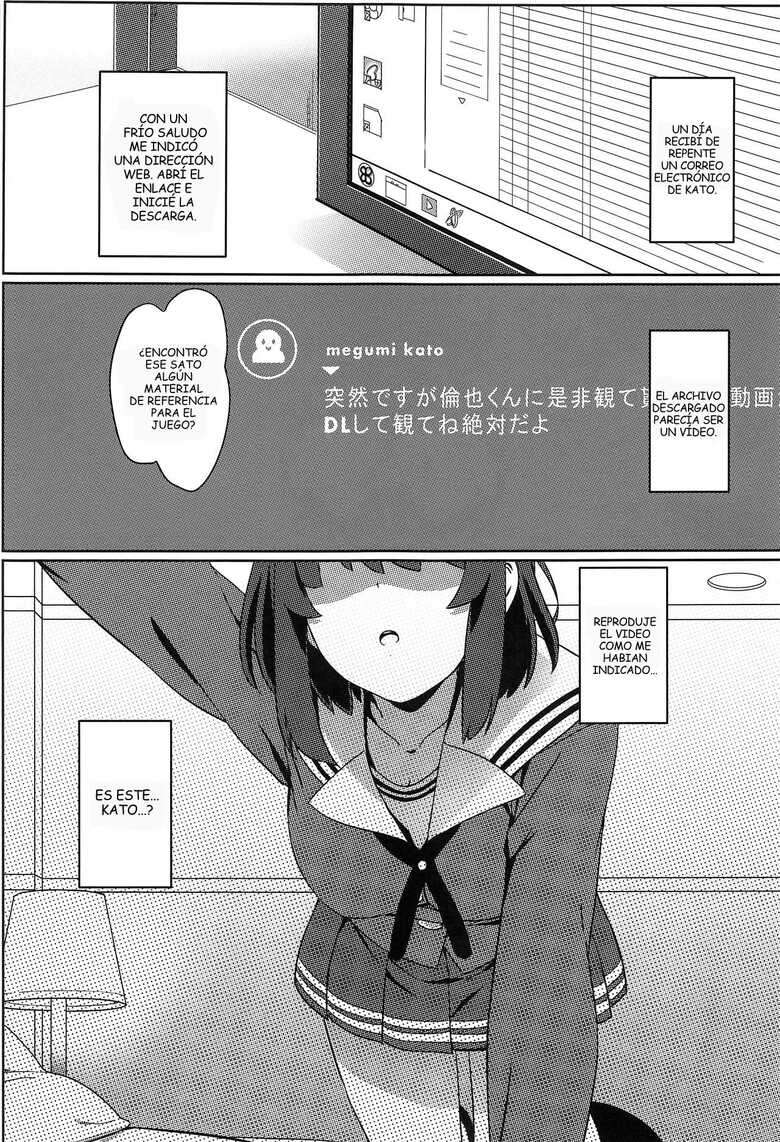 (C97) [Kaminari-neko (Eitarou)] Saenai Otoko kara no Netorikata (Saenai Heroine no Sodatekata) [Spanish] [OtoTori2TranslateYou]