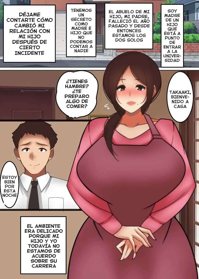 [Shibaneko Hungry!] Haha ga Midara ni Aegu Toki 2 ~Shinjou-ke no Boshi Jouji~ | Cuando Mamá Gime Lujuriosamente 2 ~El Asunto Madre-Hijo de la Familia Shinjo~ [Spanish] [J.C. Translations]