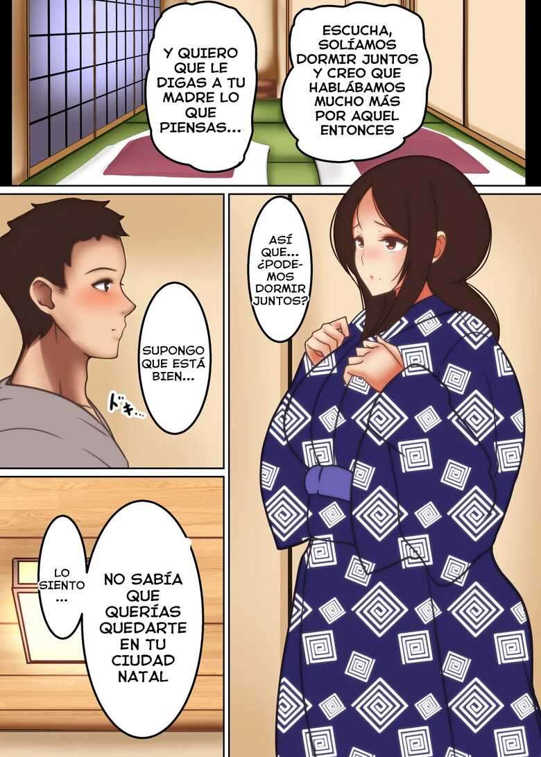 [Shibaneko Hungry!] Haha ga Midara ni Aegu Toki 2 ~Shinjou-ke no Boshi Jouji~ | Cuando Mamá Gime Lujuriosamente 2 ~El Asunto Madre-Hijo de la Familia Shinjo~ [Spanish] [J.C. Translations]