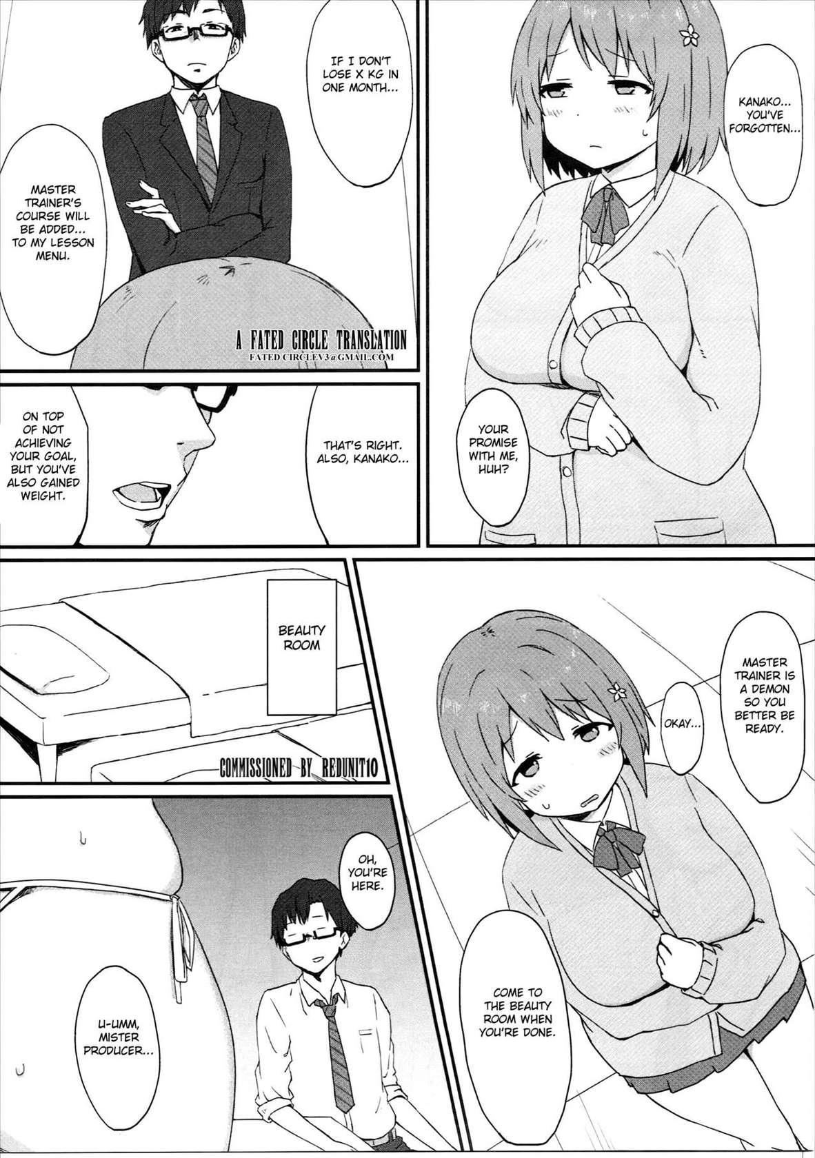 (C86) [Gomuhachi (Gomu)] Daniku Massage Diet (THE IDOLM@STER CINDERELLA GIRLS) [FC] [English]