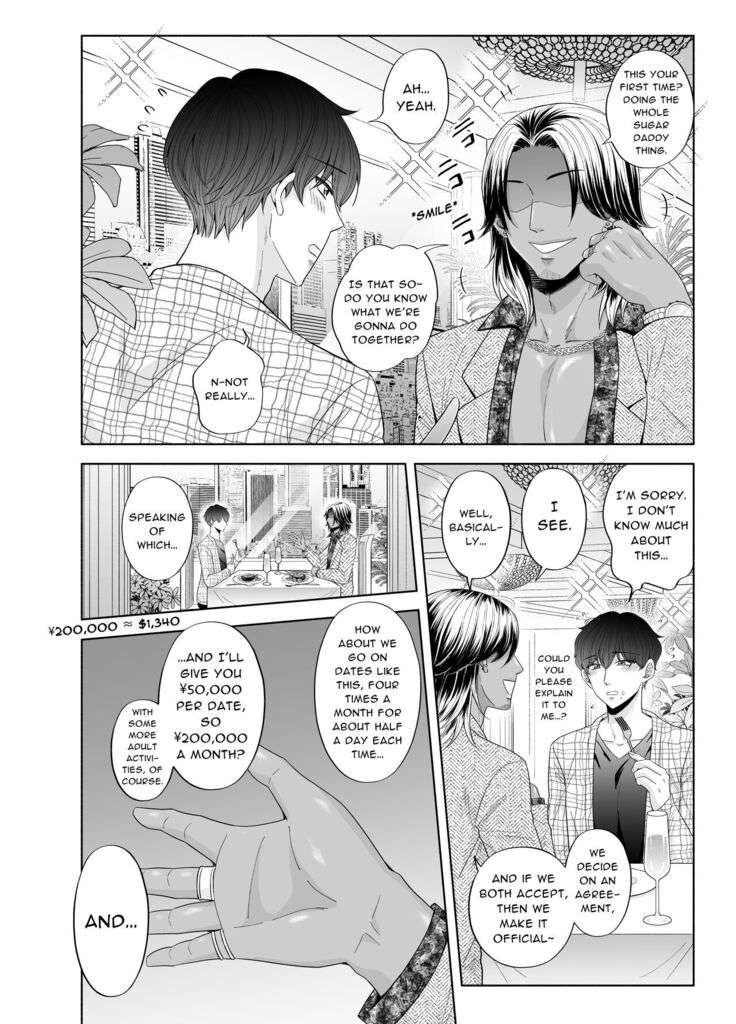 Kugakusei Touma-kun no Grey na Beit 3 ~Papakatsu Hen~| Toma's Questionable Part-time Job 3 ~Sugar Daddy~