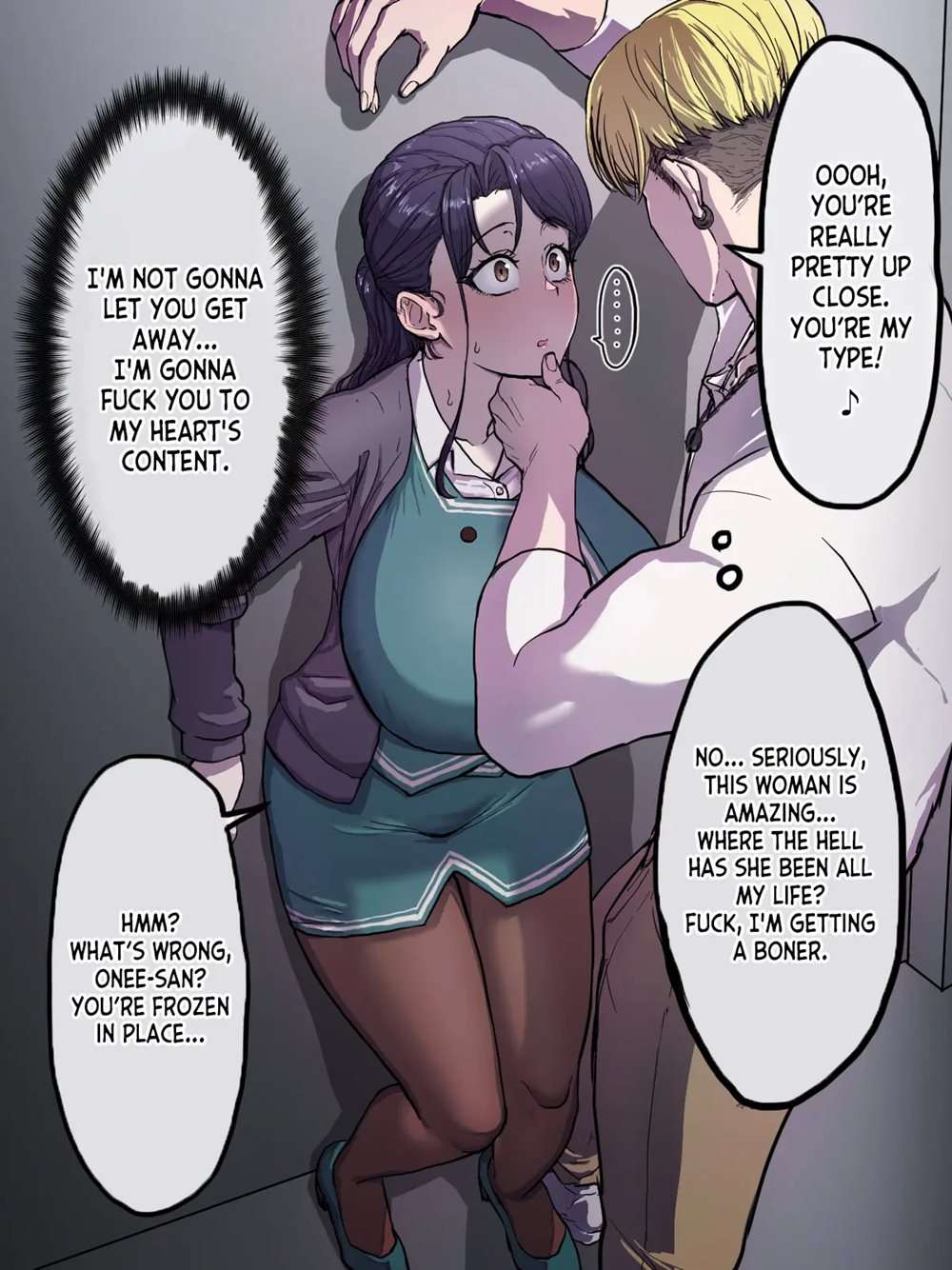 P, Who Has Become A Beautiful Woman With Big Tits, Immediately Falls In Love With A Handsome Man [Oneshot]