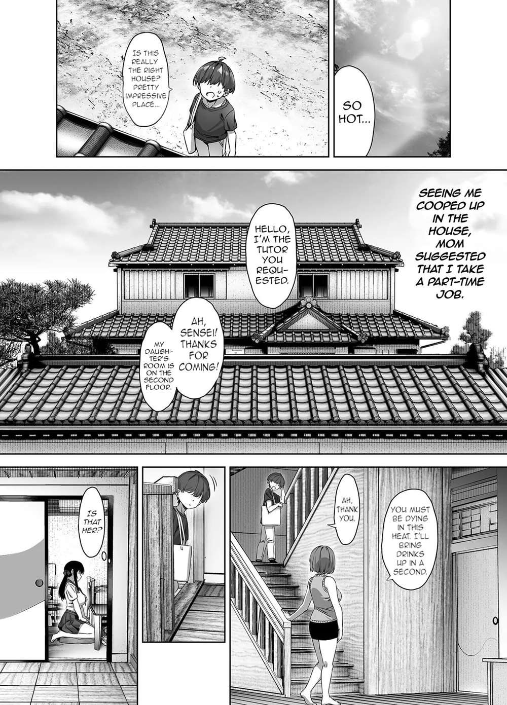 Natsu To Inaka To Yuuwaku Shite Kuru Dekkai Oshiego [Oneshot]