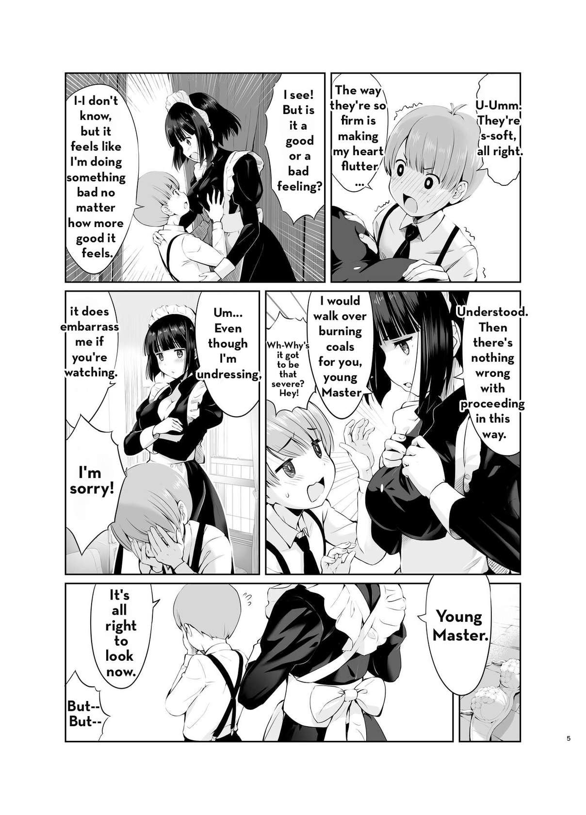 [Porunaya (poruna)] Botchan to Maid-san vol.1 [English] [b51de] [Digital]