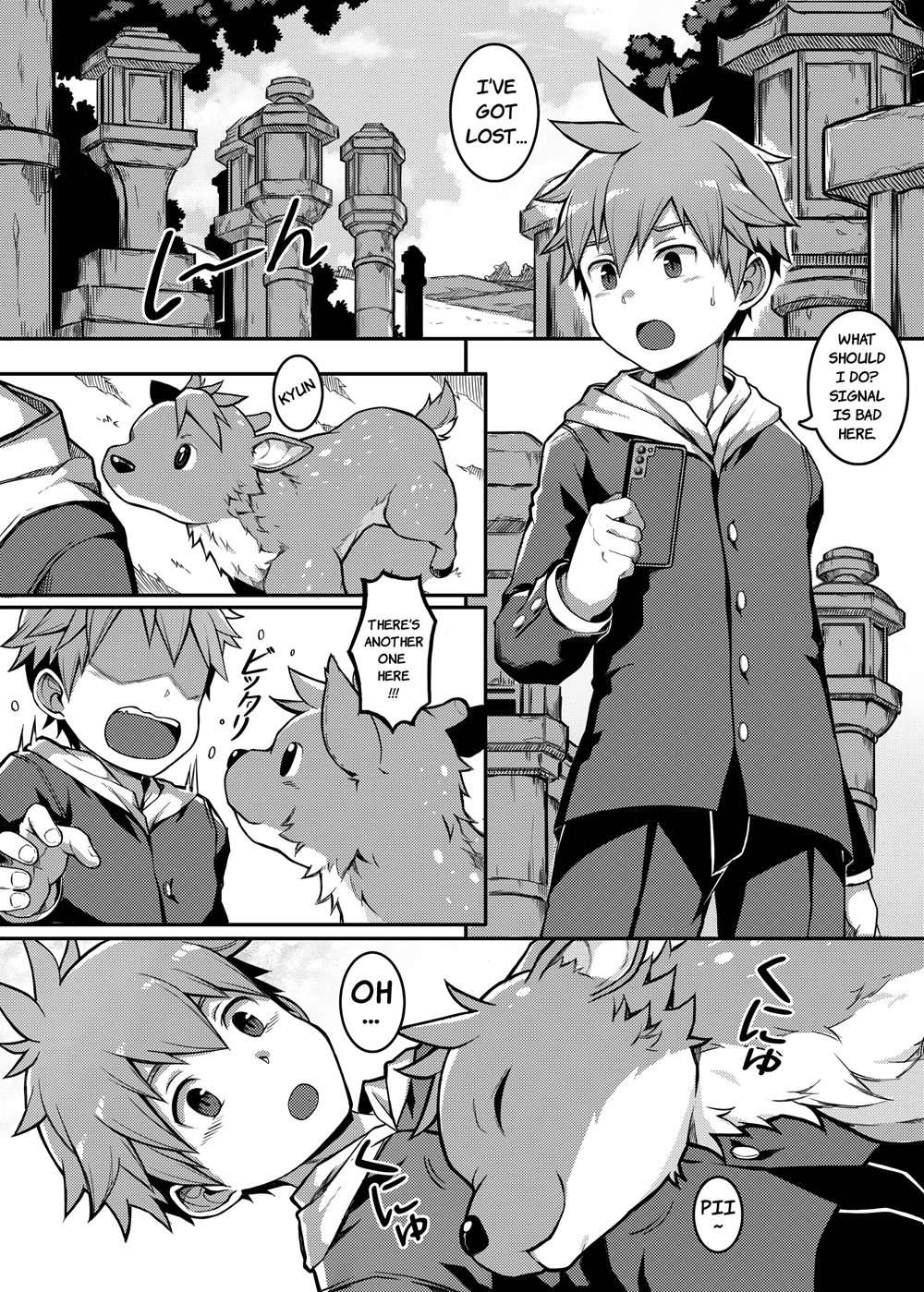 NICE TO MEET YOU, DEER-KUN! [Oneshot]