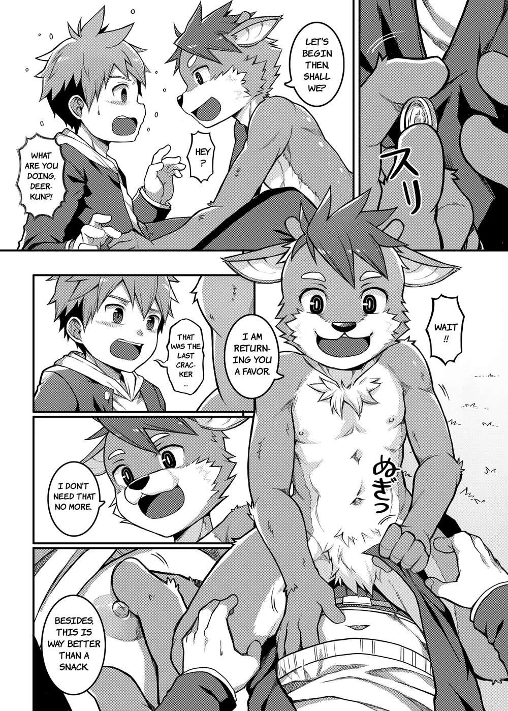 NICE TO MEET YOU, DEER-KUN! [Oneshot]