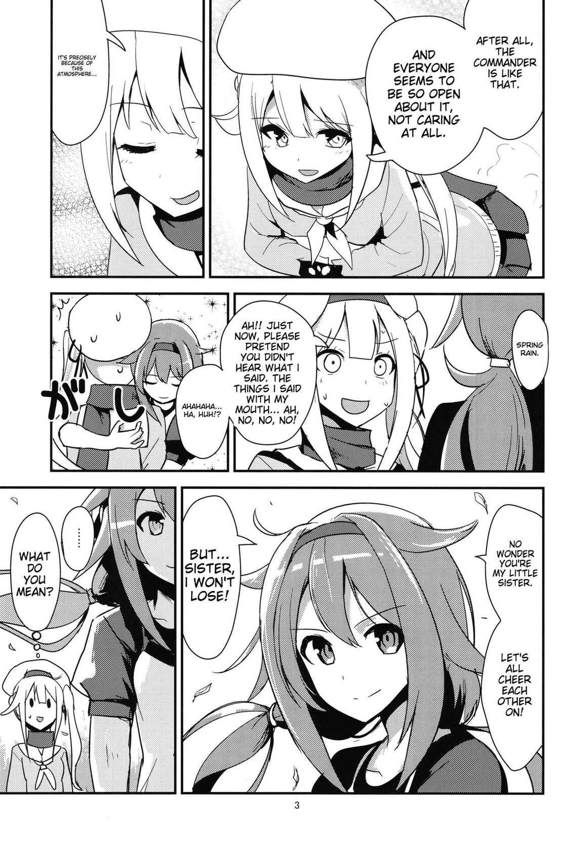 Zenkou 3-bai Kanmusu Shiratsuyu to Gas More Chinjufu Futatabi- english translated