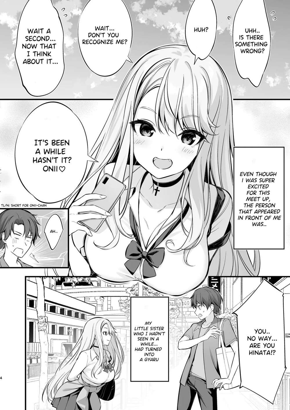 SNS De Deatta No Wa Gyaru-Ka Shita Imouto Deshita [Oneshot]