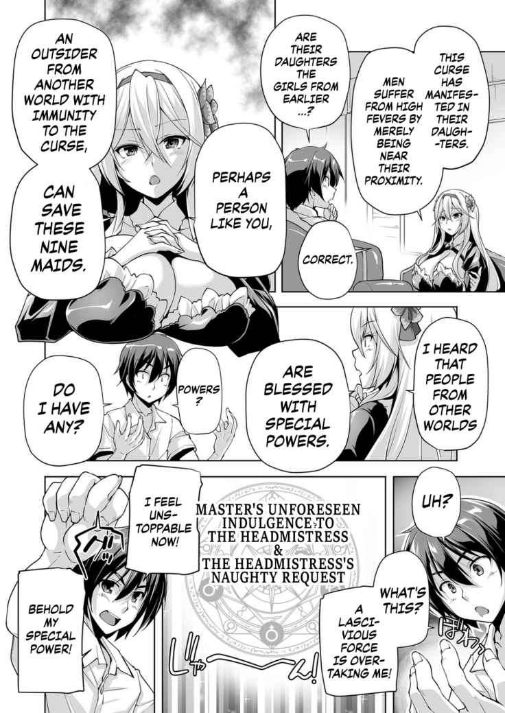 Motto! Haramase! Honoo no Oppai Isekai Oppai Maid Gakuen! Ch. 1